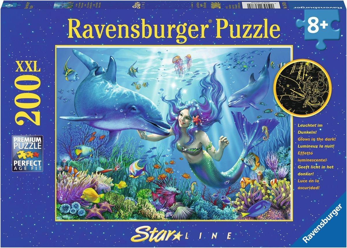 Пазл светящийся Ravensburger «Подводный рай» XXL 200 элементов - 13678