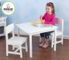 Набор мебели *Aspen* - стол+2 стула, White (белый) KidKraft - 21201_KE