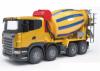 Бетономешалка Bruder Scania, жёлто-синий - 03-554