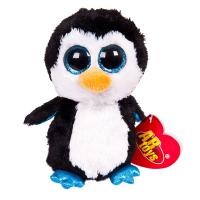 Мягкая игрушка ABtoys Пингвин черный, 15 см - M0044