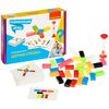 Настольная развивающая игра «ЦВЕТНАЯ СТРОЙКА» Bondibon - ВВ4516