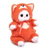 Мягкая игрушка Budi Basa Кошечка Ли-Ли BABY в костюмчике лисичка 20 см - LB-090