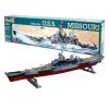 Сборная модель Военный корабль USS Missouri масштаб 1:535 - 05092R