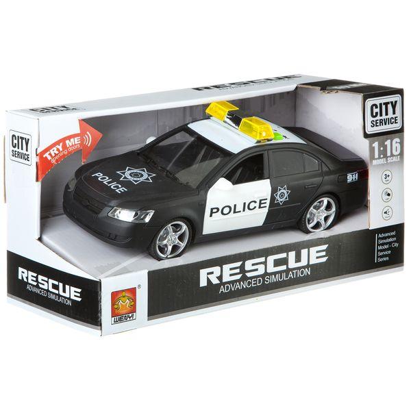 Машина Rescue - Police (звук), 1:16, WY560В - Б78244