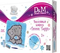 Набор для вышивания коврика DM *Татти Тедди*, 25х30 см - 47755