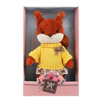 Мягкая игрушка Angel Collection Белочка Белль в свитере 28 см - 681491