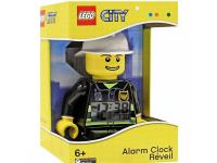 Будильник LEGO City Минифигура Пожарный - 9003844