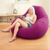 Надувной стул Intex DELUXE BEANLESS 122х127х81см бордовое - И68584