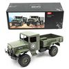 Стендовая модель WPL Военный грузовик (зеленый, желтый), масштаб 1:64 - WPLMB-14
