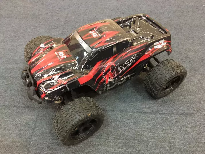 Уценка. Радиоуправляемый монстр Remo Hobby RH1031 4WD RTR масштаб 1:10 2.4G - RH1031-RED_sale1
