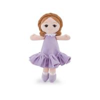 Мягкая кукла Trudi в лиловом платье, 32 см - 64456