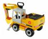 Самосвал Bruder MAN с колёсным экскаватором Liebherr  - 02-751