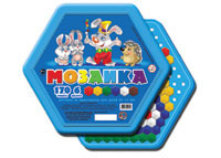 Мозаика шестигранная 170шт | 6 цветов - 00958ДК