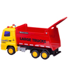 Машинка Abtoys Самосвал, желтый|красный, свет, звук, масштаб 1:18 - C-00491
