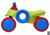 Велобег KINDER WAY салатово- синий, 11-004 - 7152