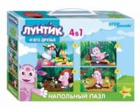 Пазл напольный Step puzzle Лунтик 4 в 1 - 70153