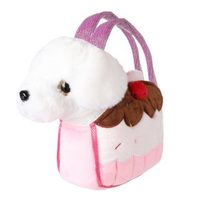 Мягкая игрушка Fluffy Family Щенок в сумочке 21 см - 681691
