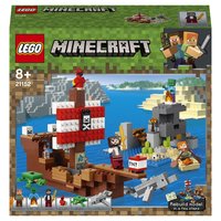 Конструктор LEGO Minecraft Приключения на пиратском корабле - 21152-L