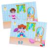 Настольная игра из серии Magnetic Book - Модница - TAV036