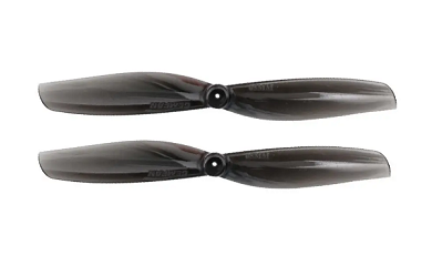 Пропеллеры (4 пары) Gemfan 65мм (отверстие 1мм) - 1609703-1mm-black