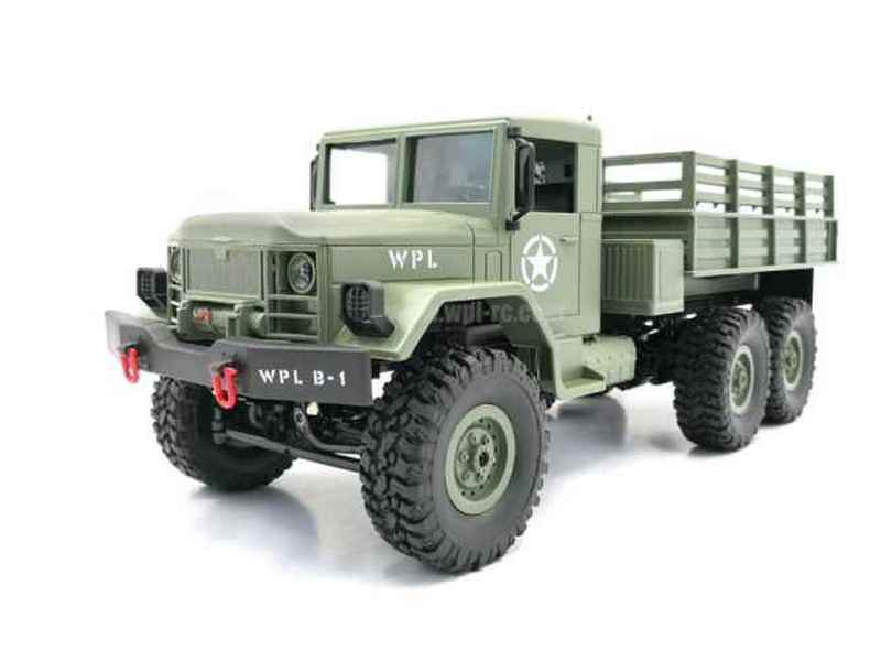 Радиоуправляемая машина WPL Army Truck 6WD KIT масштаб 1:16 2.4G - B-16KM-G