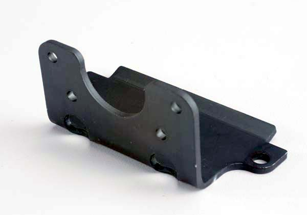 Крепление коробки передач Aluminum gearbox mount (black) - TRA2387