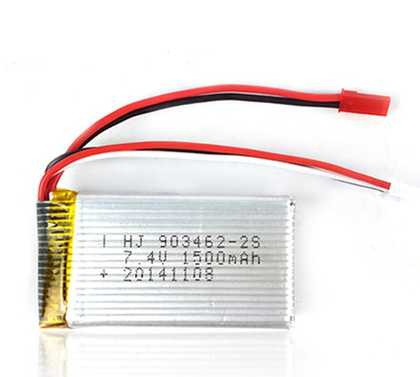 Аккумулятор LiPo 7.4V 1500MAH формат 903462 разъем JST - LIPO-74-1500-2-JST