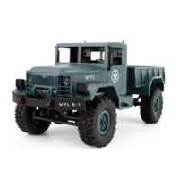 Радиоуправляемая машина WPL Military Truck KIT 4WD 2.4G масштаб 1:16 - B-14KM-GR
