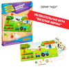 Настольная магнитная игра BONDIBON Весёлая ферма (36 магнитов) - ВВ4830