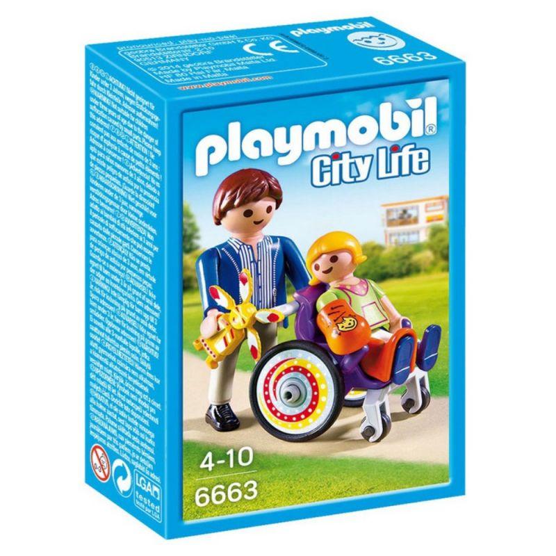 Конструктор Playmobil Детская клиника: Ребенок в коляске - 6663pm