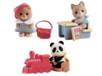 Набор Epoch Sylvanian Families Village младенец в пластиковой коробке (медвежонок, котёнок, панда) - 4391B