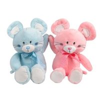 Мягкая игрушка Fluffy Family Мышонок Мики-зефирка, 20 см - 681593