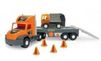Машина Wader Super Tech Truck с мусоровозом - 36730