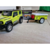 Радиоуправляемый внедорожник HB 666 Suzuki Jimny PRO с прицепом 4WD RTR масштаб 1:16 2.4G - HG4-53PRO-54-G