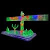 Конструктор со светодиодами Laser Pegs Набор 30 в 1 Археология, 244 элемента - NG500