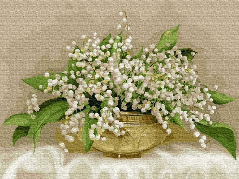 Ландыши фото картинки нарисованные