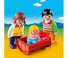 Конструктор Playmobil 1.2.3.: Родители с люлькой - 6966pm