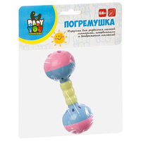 Погремушка Гантель маленькая, Bondibon, пастель - ВВ3247