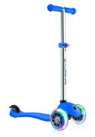 Трехколесный самокат Globber PRIMO LIGHTS, синий 423-100 - во3436-1