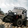 Радиоуправляемый внедорожник MN Model Jeep Wrangler 4WD RTR масштаб 1:12 2.4G - MN-128 SILVER