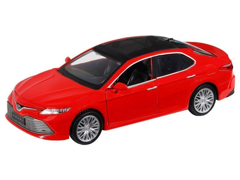 Машина Автопанорама Toyota Camry, красный, масштаб 1:32, свет, звук, инерция - JB1251387