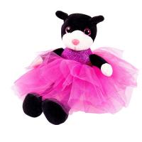 Мягкая игрушка ABtoys Кошка в платье, 20 см - M097
