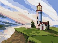 Картина по номерам Molly Маяк, 15х20 - KH0789