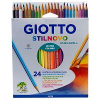 Карандаши GIOTTO Акварельные деревянные 24 цвета - 255800
