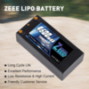 Аккумулятор для радиоуправляемых моделей Zeee Power 2s 7.4v 4600mah 100c (Short) - zeee-4600-2s-100c