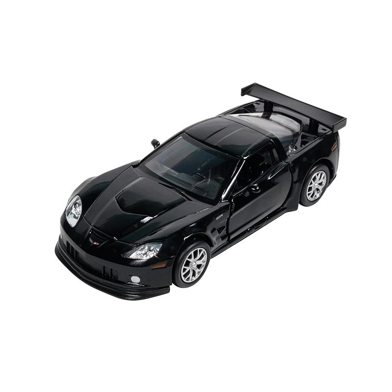 Машина металлическая PIT STOP Chevrolet Corvette C6-R 1:32, инерционная - PS-554003-BL