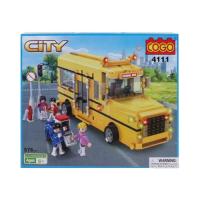 Конструктор City - Школьный автобус, 576 деталей 4111