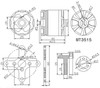 Электромотор бесколлекторный T-Motor MT 3515-9 650KV, outrunner, 188гр. - EF-MT3515-9