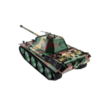 Радиоуправляемый танк Heng Long Panther Type G Upgrade V7.0 RTR масштаб 1:16 2.4G - 3879-1Upg V7.0