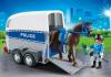 Конструктор Playmobil Полиция: Полиция с лошадью и прицепом - 6922pm